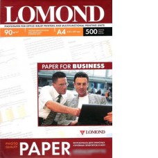 Фотобумага Lomond Матовая односторонняя A4 90 г/кв.м. 500 листов (0102131)