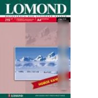 Фотобумага Lomond Глянцевая односторонняя A4 170 г/кв.м. 50 листов (0102142)