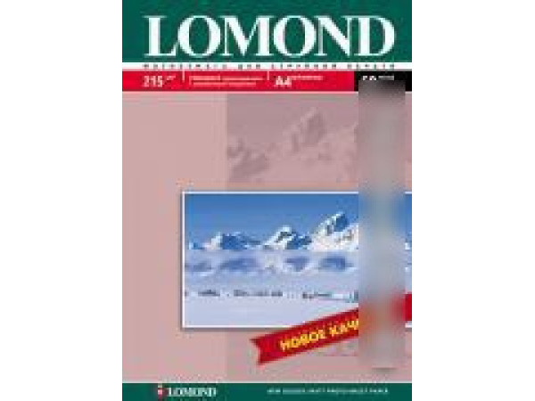 Фотобумага Lomond Глянцевая односторонняя A4 170 г/кв.м. 50 листов (0102142)