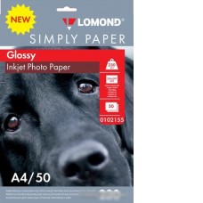 Фотобумага Lomond односторонняя эконом глянцевая A4 230 г/м2 50л
