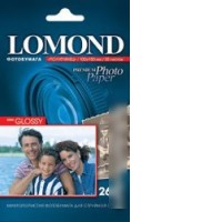 Фотобумага Lomond Полуглянцевая 10x15 260 г/кв.м. 20 листов (1103302)