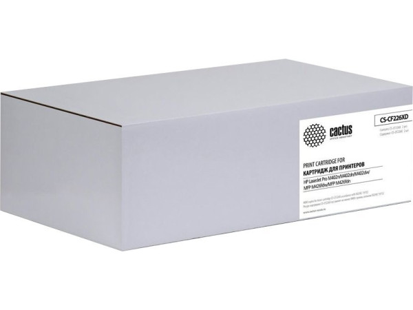 Картридж CACTUS CS-CF226XD (аналог HP 26X 2-pack CF226XD)