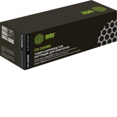 Картридж CACTUS CS-C055BK (аналог Canon 055H Black)