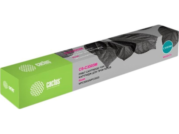 Картридж CACTUS CS-C3503M (аналог Ricoh MP C3503 Magenta)