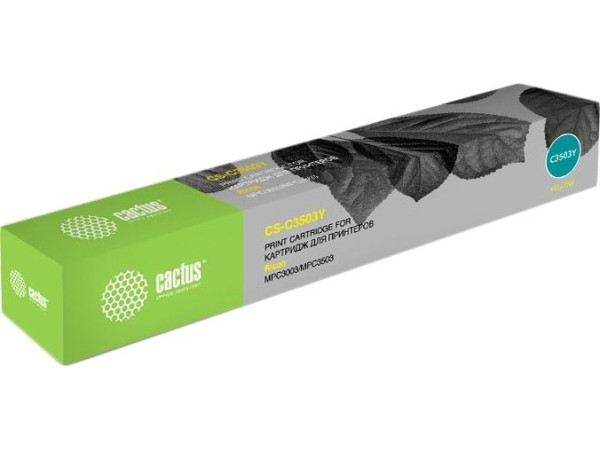 Картридж CACTUS CS-C3503Y (аналог Ricoh MP C3503 Yellow)