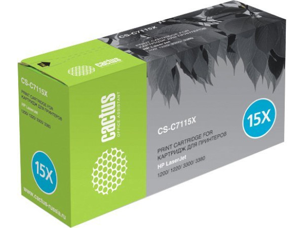Картридж CACTUS CS-C7115XS (аналог HP C7115X)