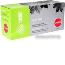 Картридж CACTUS CS-C718BK (аналог Canon 718 Black (2662B002AA))