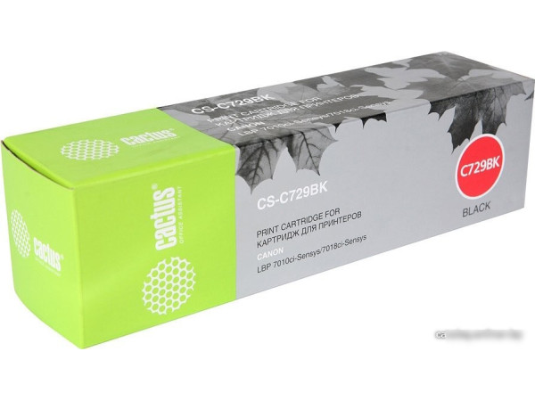 Картридж CACTUS CS-C729BK