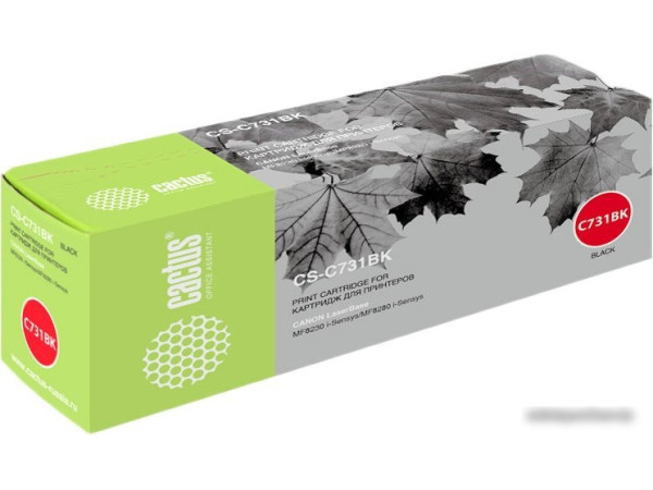 Картридж CACTUS CS-C731BK (аналог Canon C731BK)