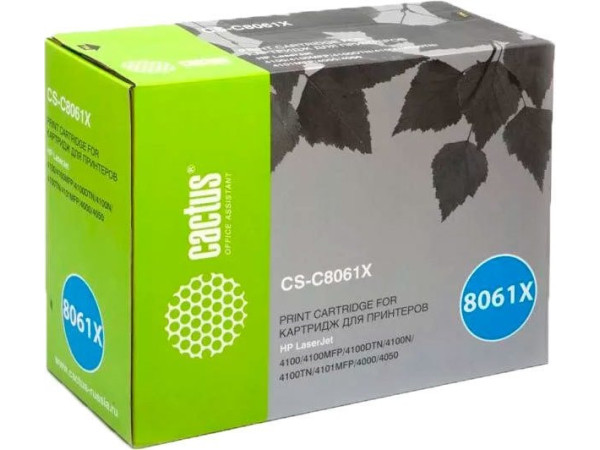 Картридж CACTUS CS-C8061X (аналог HP C8061X)