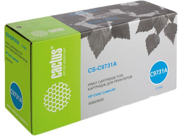 Картридж CACTUS CS-C9731A (аналог HP C9731A)