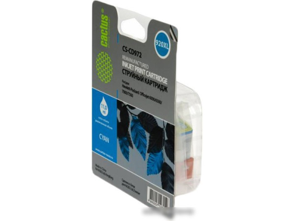Картридж CACTUS CS-CD972 (аналог HP 920XL (CD972AE))