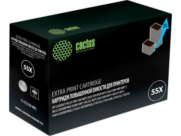 Картридж CACTUS CS-CE255X-MPS (аналог HP CE255X)