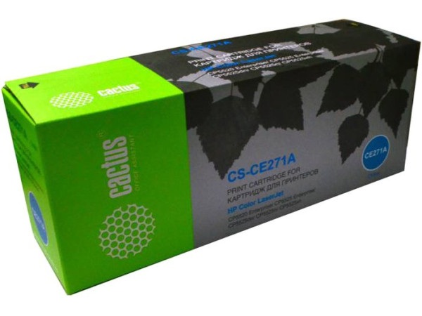 Картридж CACTUS CS-CE271A (аналог HP 650A CE271A)
