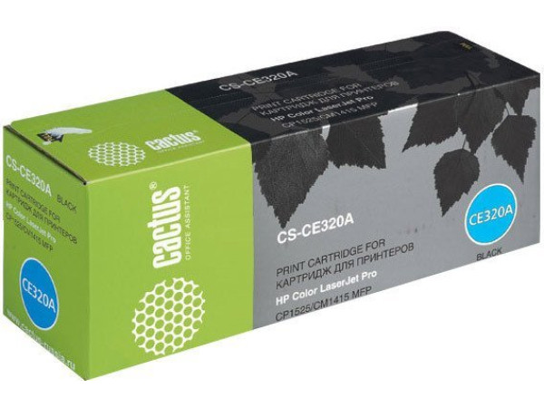 Картридж CACTUS CS-CE320A (аналог HP 128A (CE320A))