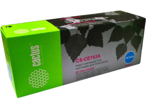 Картридж CACTUS CS-CE743A (аналог HP 307A (CE743A))