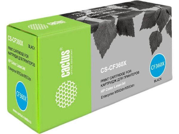 Картридж CACTUS CS-CF360X (аналог HP CF360X)