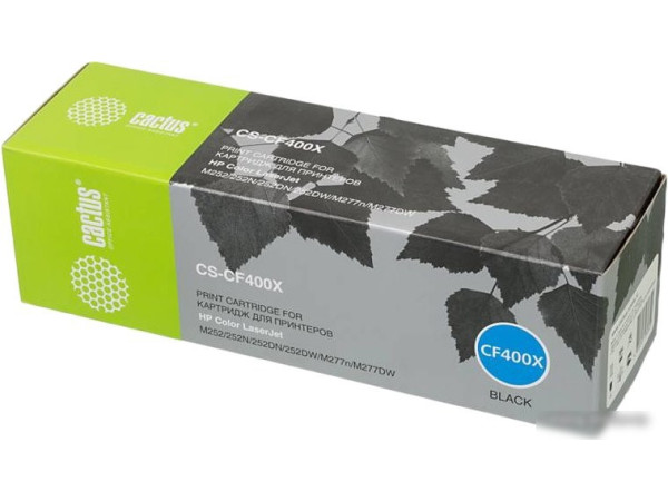 Картридж CACTUS CS-CF400X (аналог HP CF400X)