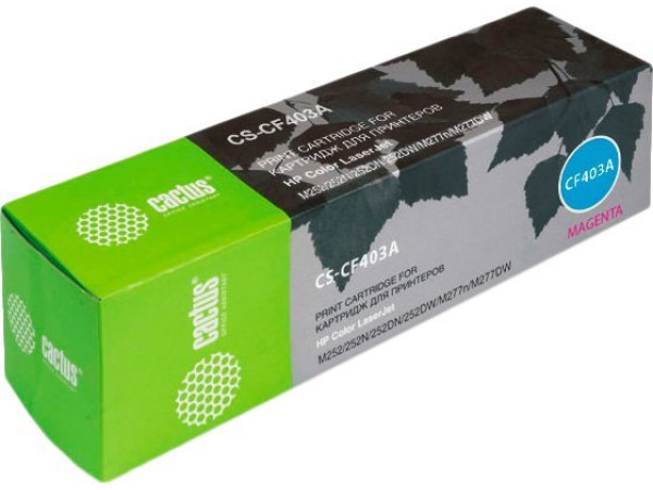 Картридж CACTUS CS-CF403A (аналог HP CF403A)