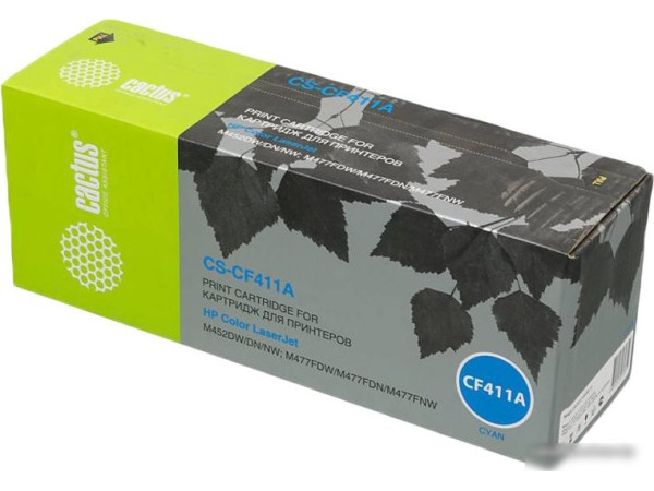 Картридж CACTUS CS-CF411A (аналог HP CF411A)