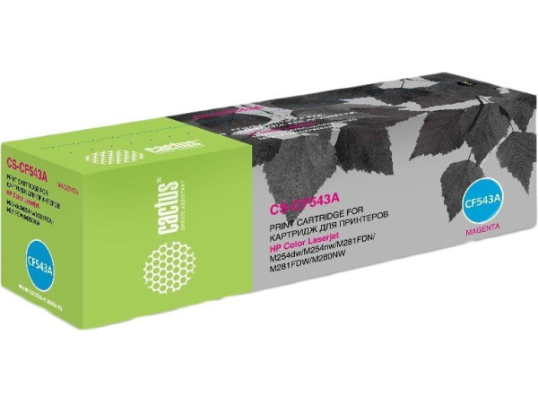 Картридж CACTUS CS-CF543A (аналог HP 203A CF543A)