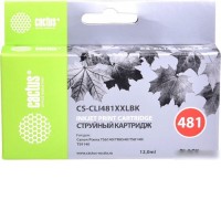Картридж CACTUS CS-CLI481XXLBK (аналог Canon CLI-481XXL BK)