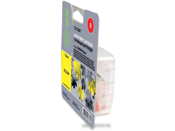 Картридж CACTUS CS-CLI8Y (аналог Canon CLI-8 Yellow)