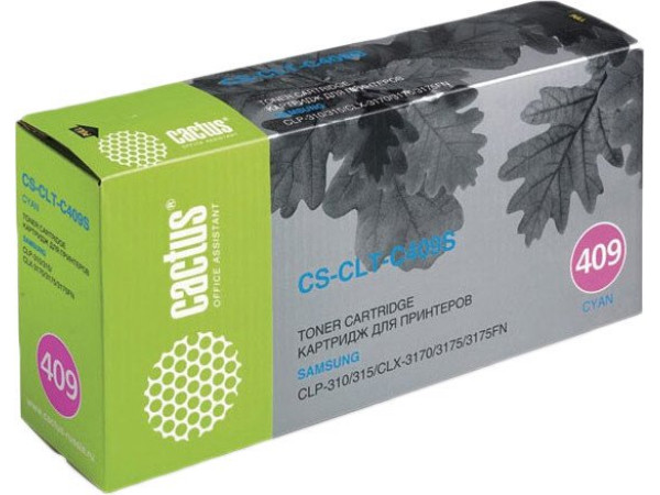 Картридж CACTUS CS-CLT-C409S (аналог Samsung CLT-C409S)