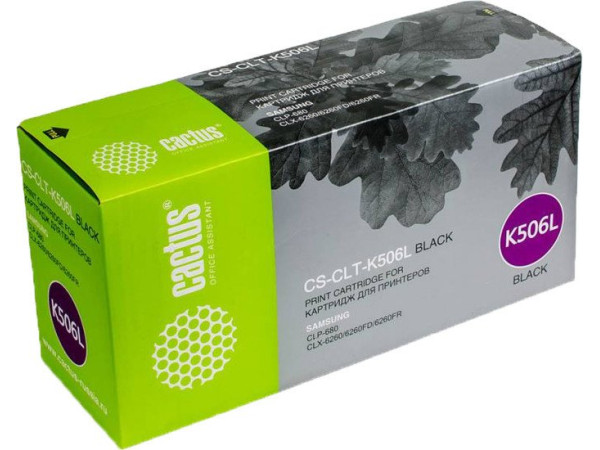 Картридж CACTUS CS-CLT-K506L (аналог Samsung CLT-K506L)