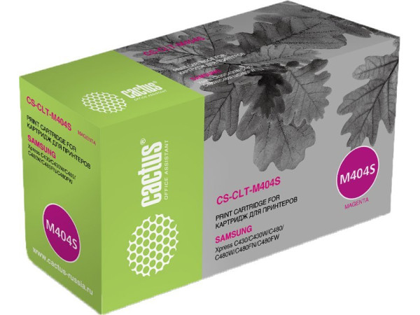 Картридж CACTUS CS-CLT-M404S (аналог Samsung CLT-M404S)