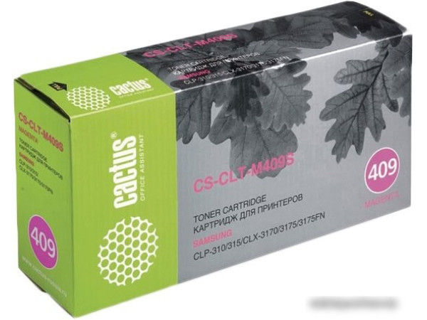 Картридж CACTUS CS-CLT-M409S (аналог Samsung CLT-M409S)