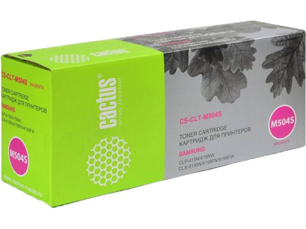 Картридж CACTUS CS-CLT-M504S (аналог Samsung CLT-M504S)