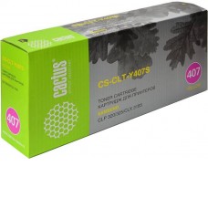 Картридж CACTUS CS-CLT-Y407S (аналог Samsung CLT-Y407S Yellow)