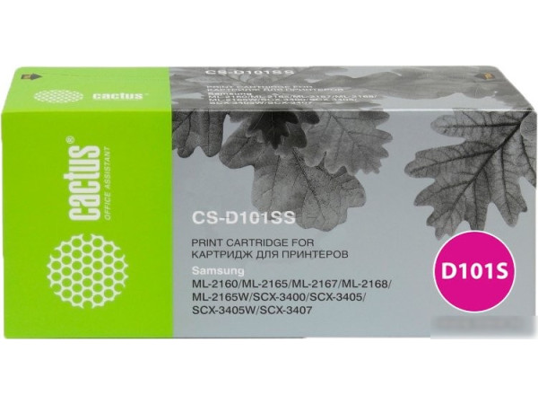 Картридж CACTUS CS-D101SS (аналог Samsung MLT-D101S)