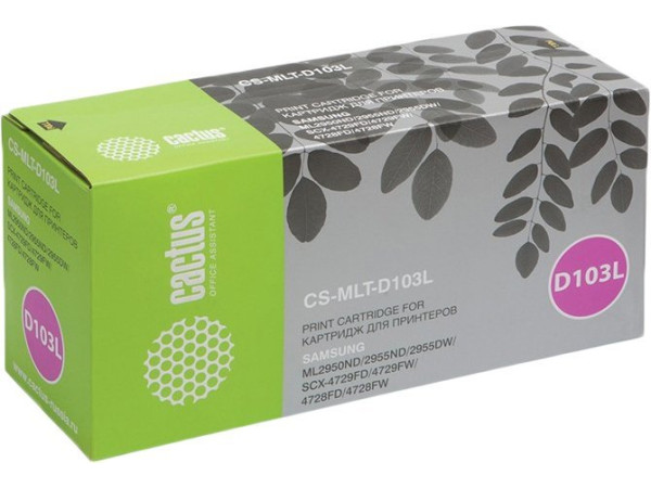 Картридж CACTUS CS-D103L (аналог Samsung MLT-D103L)