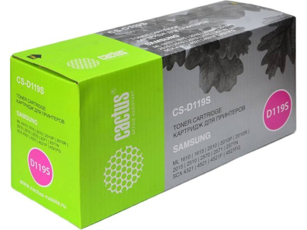 Картридж CACTUS CS-D119S (аналог Samsung MLT-D119S)