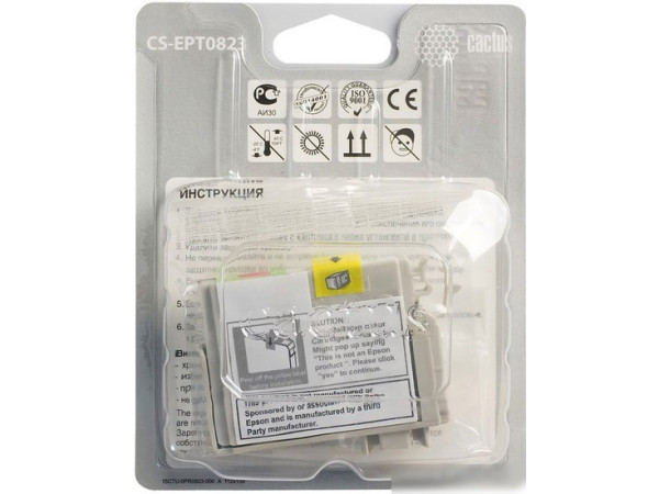 Картридж CACTUS CS-EPT0823 (аналог Epson C13T08234A10)