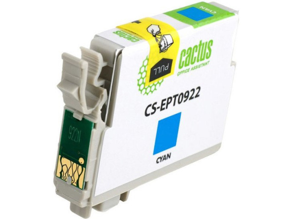 Картридж CACTUS CS-EPT0922 (аналог Epson EPT09224A10 (C13T10824A10))