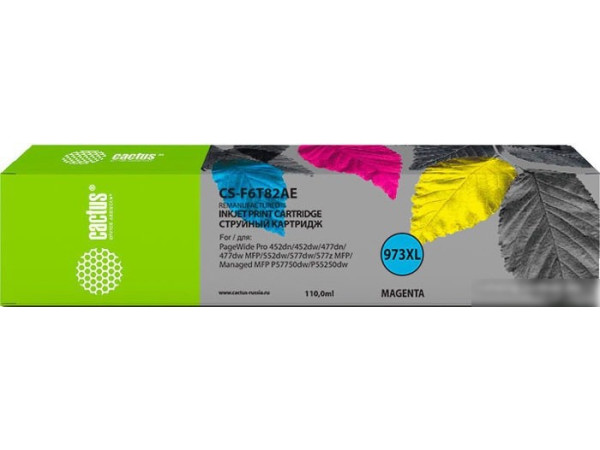 Картридж CACTUS CS-F6T82AE (аналог HP F6T82AE)