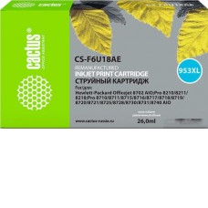 Картридж CACTUS CS-F6U18AE (аналог HP F6U18AE)