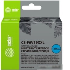 Картридж CACTUS CS-F6V19XXL (аналог HP 123XL F6V19AE)