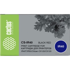 Лента для матричного картриджа CACTUS CS-IR40 (аналог Citizen IR40T/IR50)