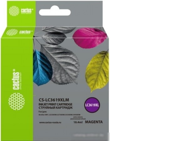 Картридж CACTUS CS-LC3619XLM (аналог Brother LC3619XLM)
