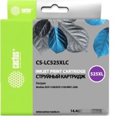 Картридж CACTUS CS-LC525XLC (аналог Brother LC525XLC)