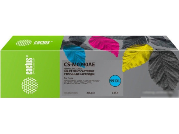 Картридж CACTUS CS-M0J90AE (аналог HP 991X)