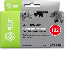 Картридж CACTUS CS-PFI102MBK