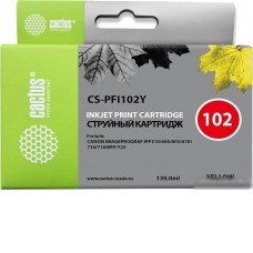 Картридж CACTUS CS-PFI102Y