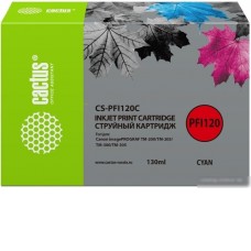 Картридж CACTUS CS-PFI120C (аналог Canon PFI120C)