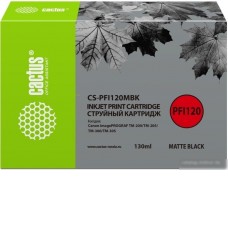 Картридж CACTUS CS-PFI120MBK (аналог Canon PFI-120MBK)