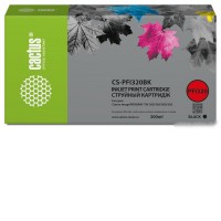 Картридж CACTUS CS-PFI320BK (аналог Canon PFI320BK)